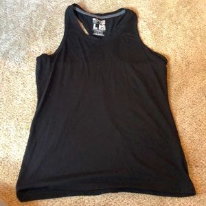 Large black adidas tank top